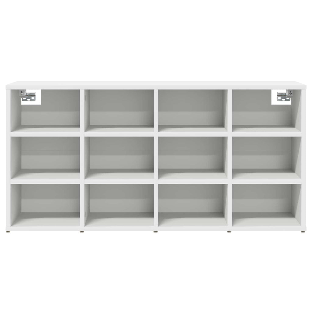 vidaXL Szafka na buty Biały 103 x 30 x 51 cm Materiał drewnopochodny