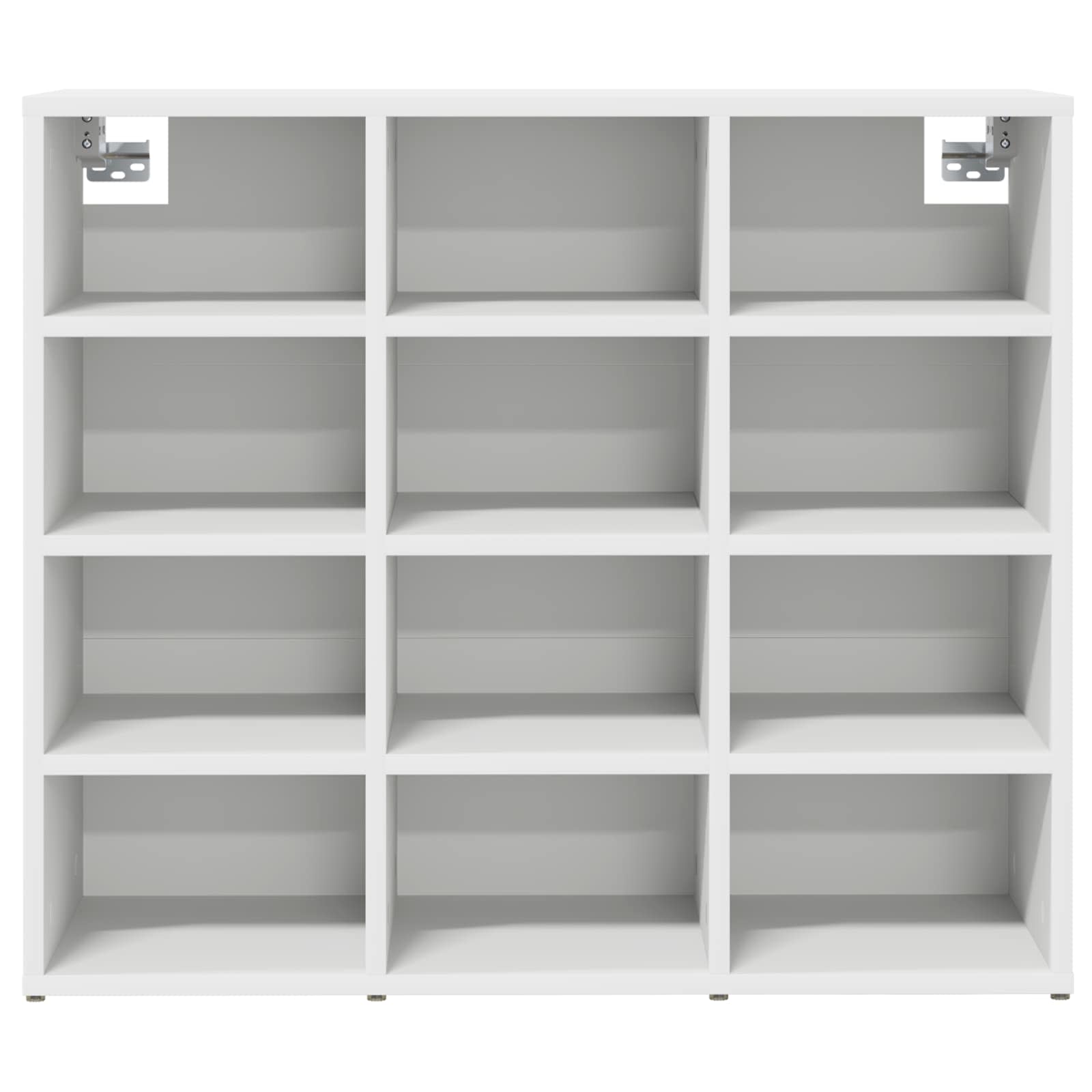vidaXL Szafka na buty Biały 77,5 x 30 x 67 cm Materiał drewnopochodny