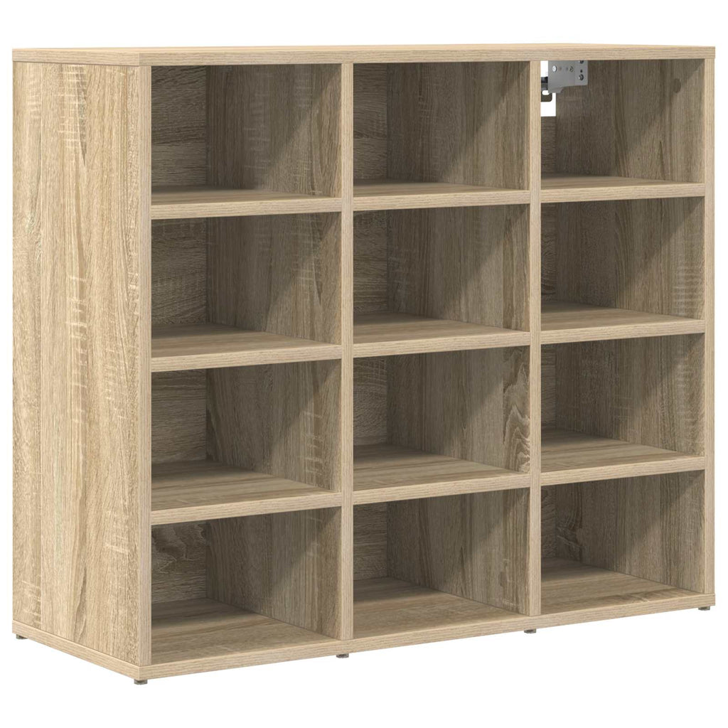 vidaXL Szafka na buty z półką Dąb Sonoma 77,5 x 30 x 67 cm