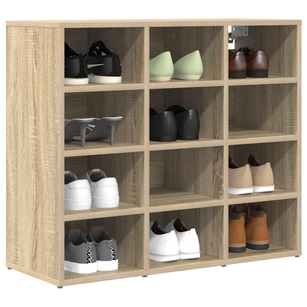 vidaXL Szafka na buty z półką Dąb Sonoma 77,5 x 30 x 67 cm