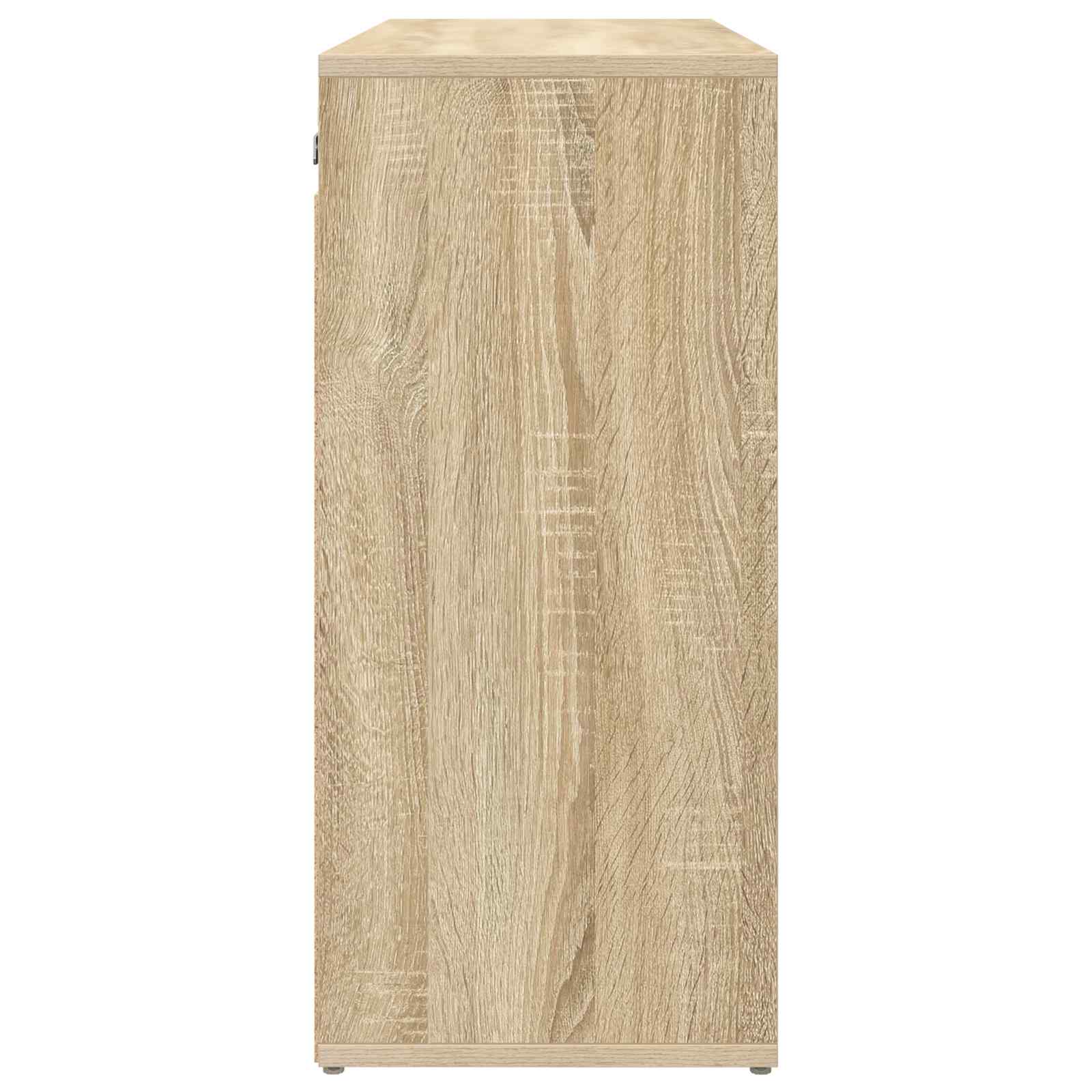 vidaXL Szafka na buty z półką Dąb Sonoma 77,5 x 30 x 67 cm