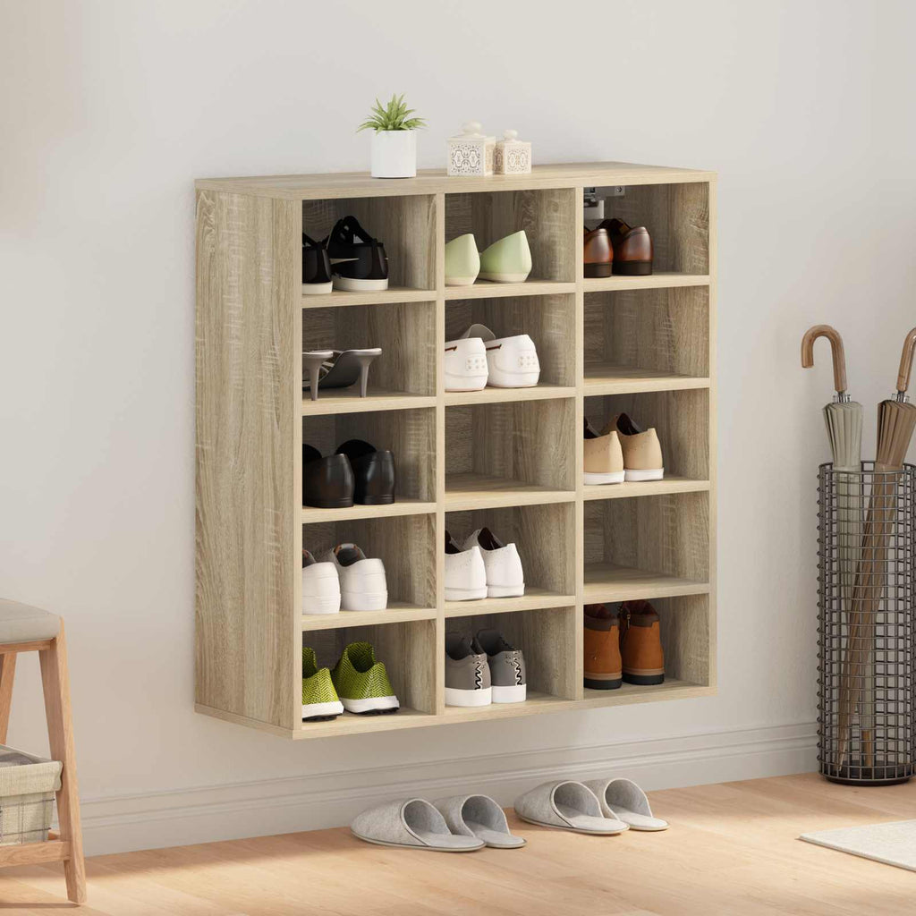 vidaXL Szafka na buty z półką Dąb Sonoma 77,5 x 30 x 83,5 cm