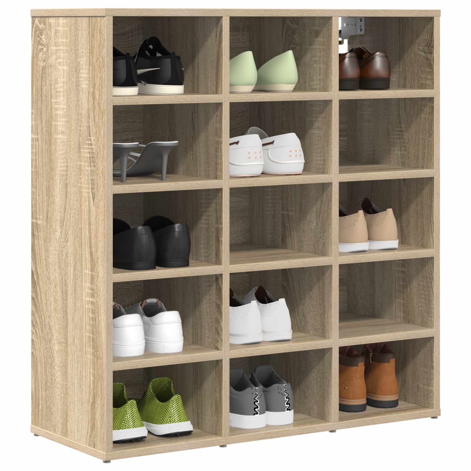 vidaXL Szafka na buty z półką Dąb Sonoma 77,5 x 30 x 83,5 cm