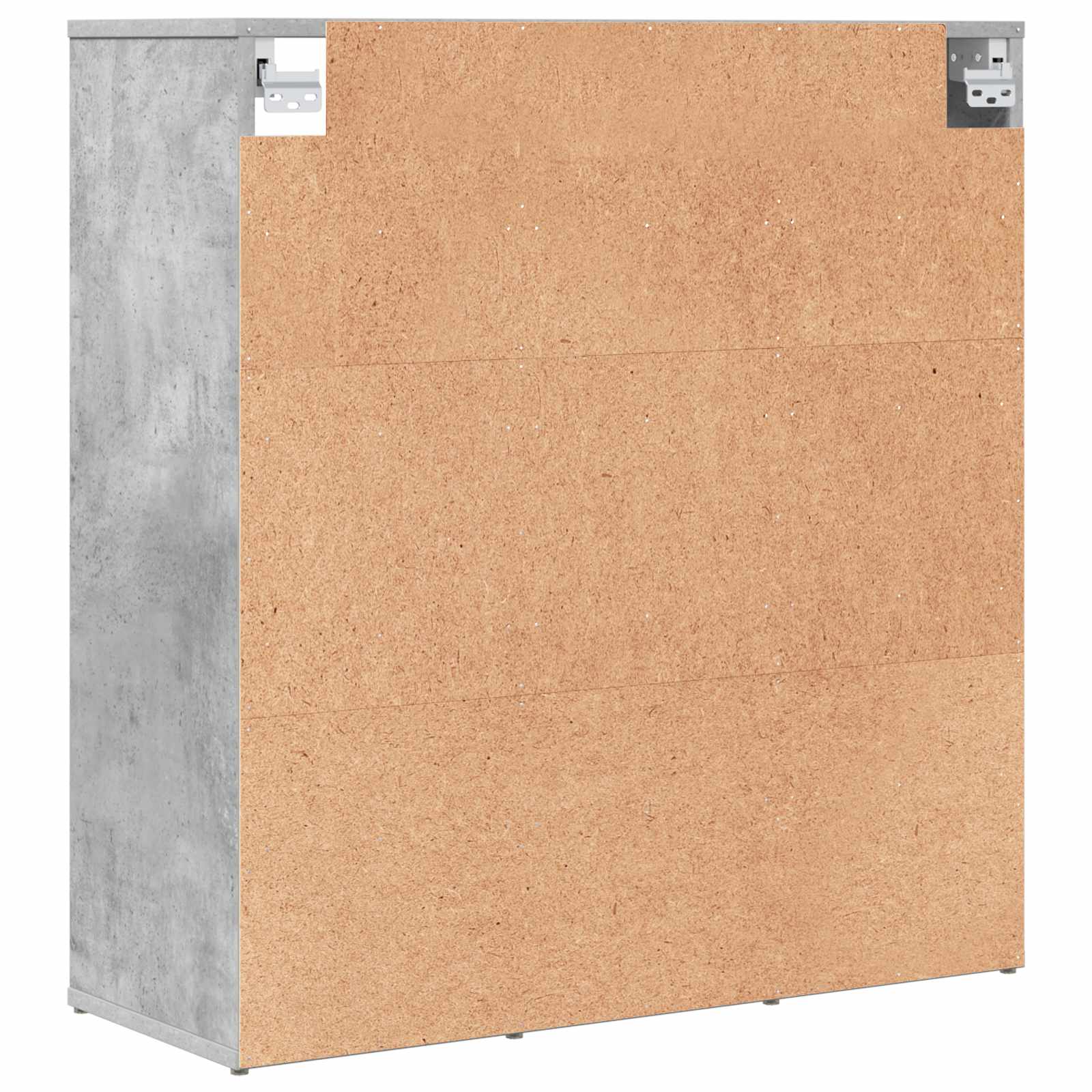 vidaXL Szafka na buty z półką Betonowy szary 77,5 x 30 x 83,5 cm