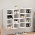 vidaXL Szafka na buty 103 x 30 x 67 cm Drewno inżynieryjne Biały