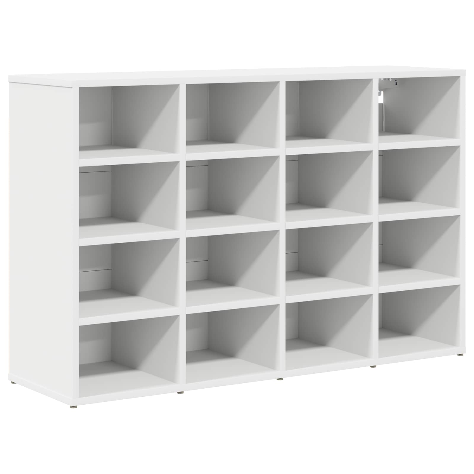vidaXL Szafka na buty 103 x 30 x 67 cm Drewno inżynieryjne Biały