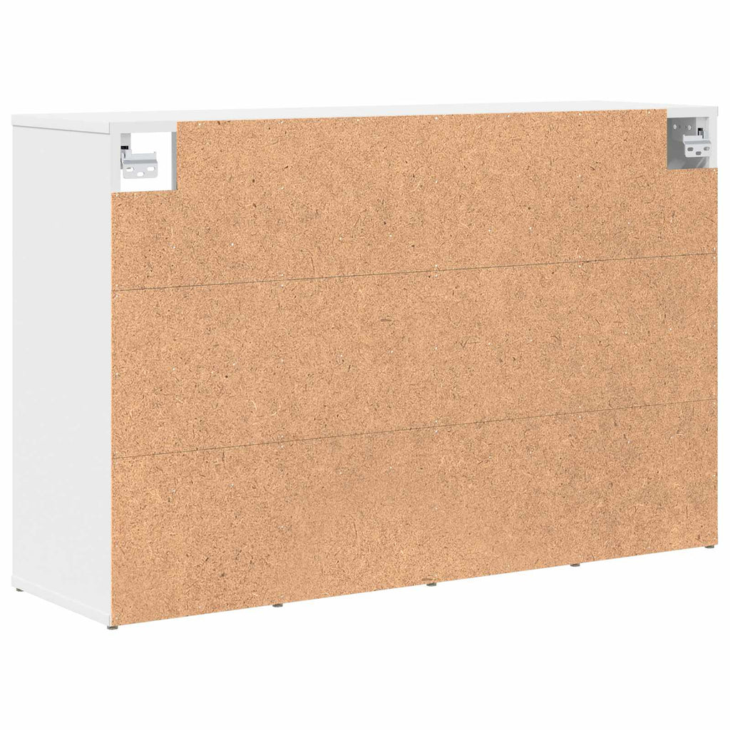 vidaXL Szafka na buty 103 x 30 x 67 cm Drewno inżynieryjne Biały