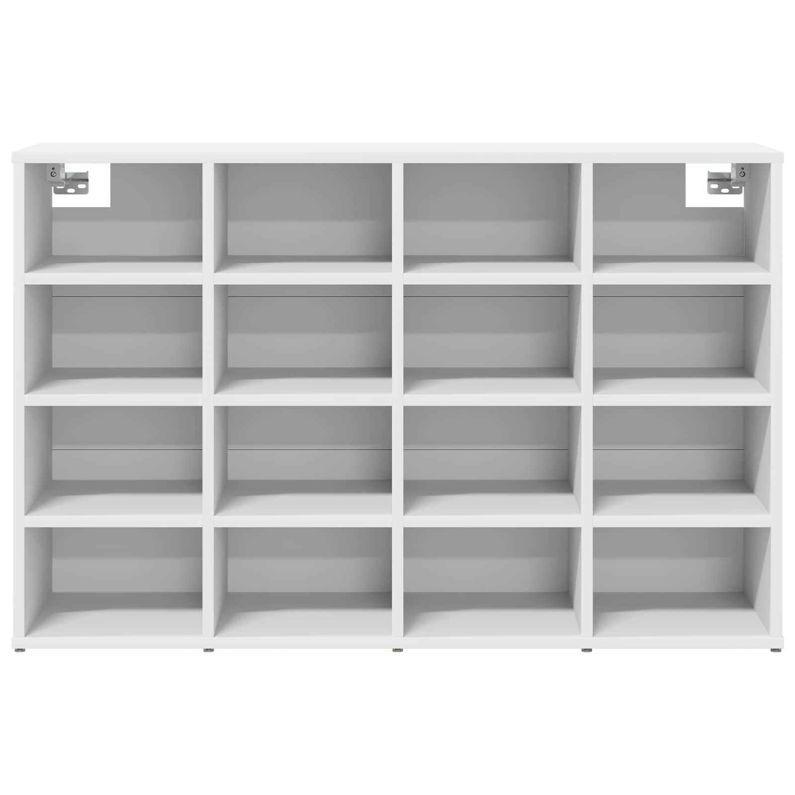 vidaXL Szafka na buty 103 x 30 x 67 cm Drewno inżynieryjne Biały