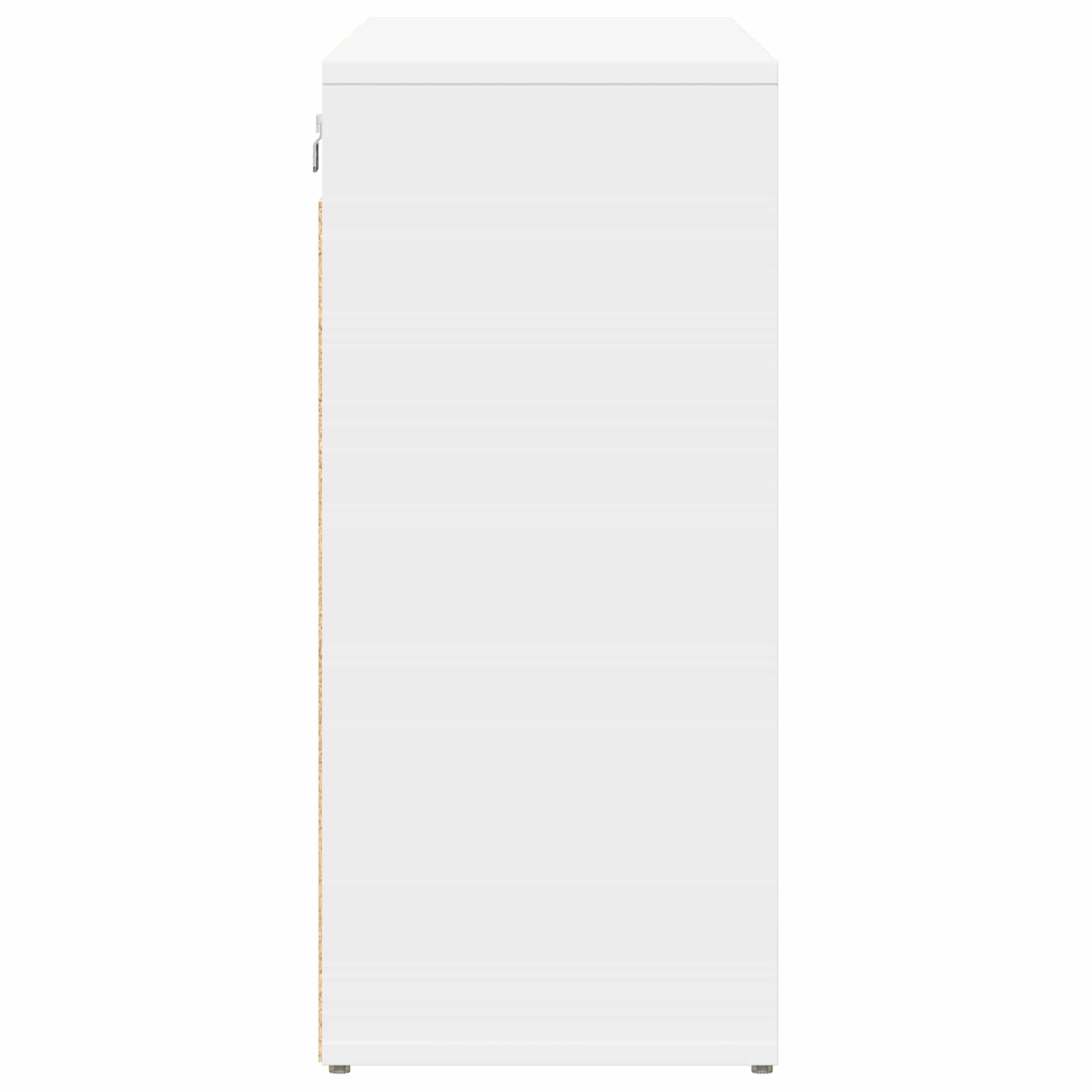 vidaXL Szafka na buty 103 x 30 x 67 cm Drewno inżynieryjne Biały