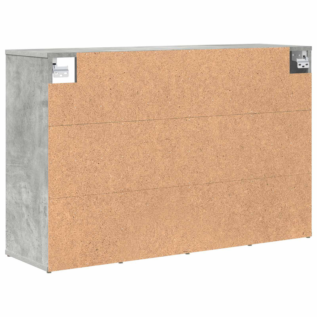 vidaXL Szafka na buty z półką Betonowy szary 103 x 30 x 67 cm