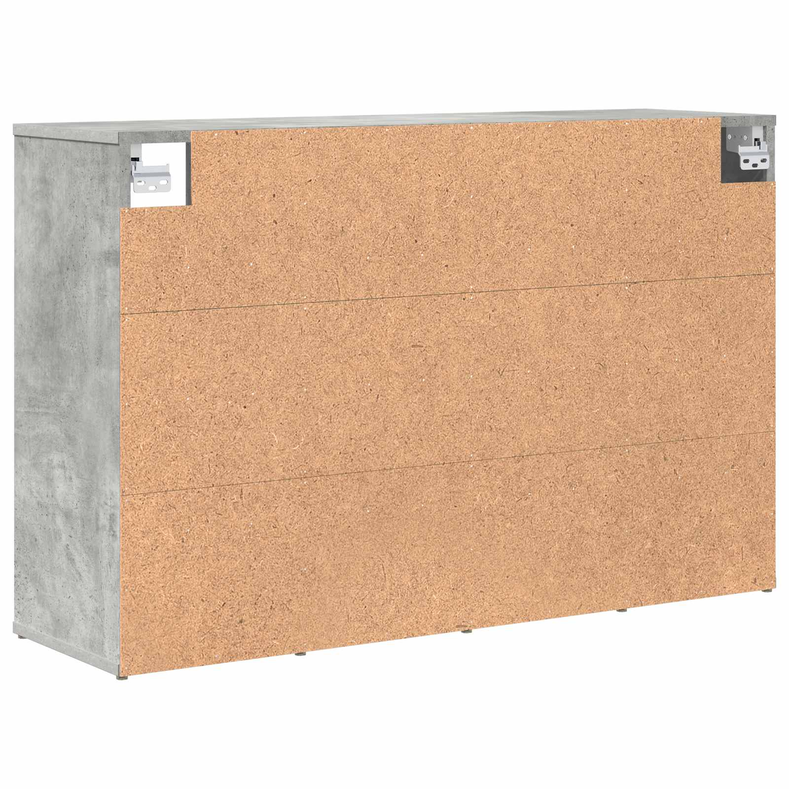 vidaXL Szafka na buty z półką Betonowy szary 103 x 30 x 67 cm