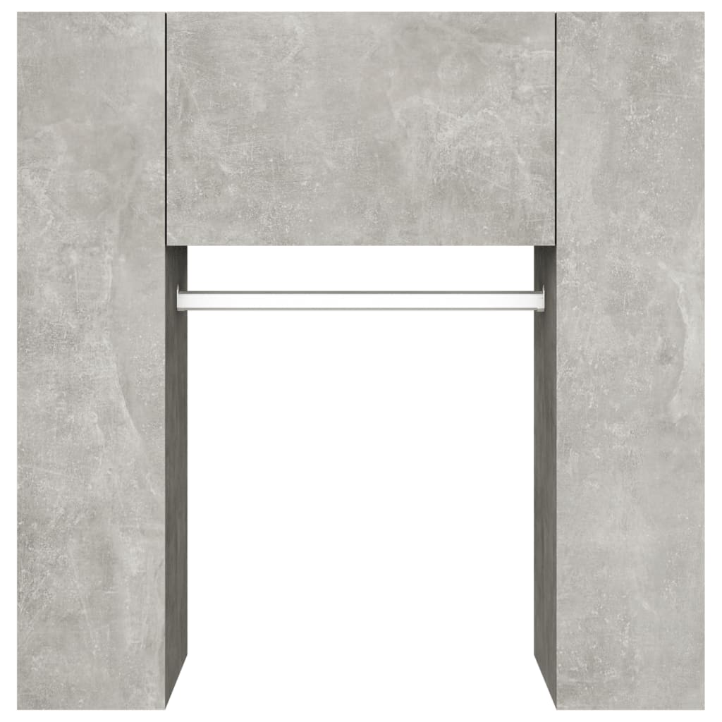 vidaXL Szafka do przedpokoju, betonowa szarość, 97,5x37x99 cm
