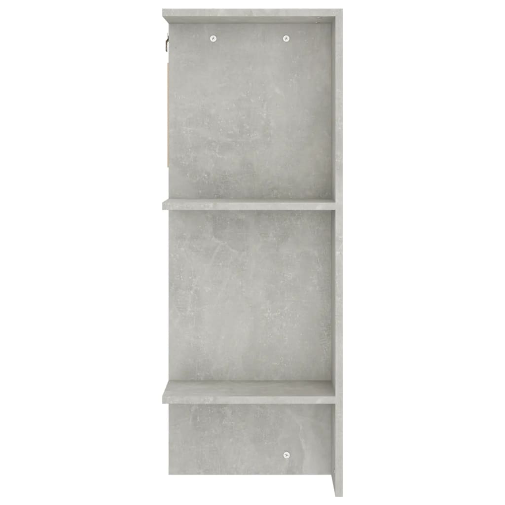 vidaXL Szafka do przedpokoju, betonowa szarość, 97,5x37x99 cm