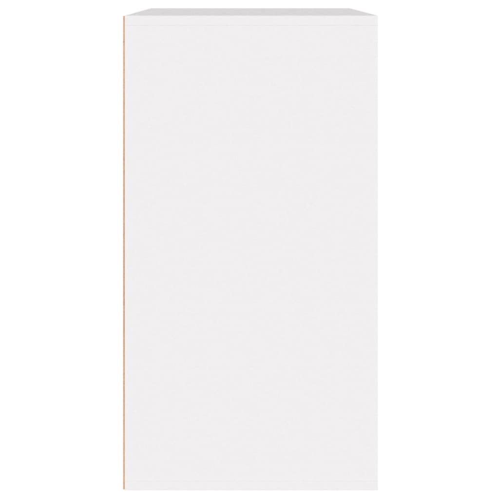 vidaXL Szafka na kosmetyki, biała 80x40x75 cm, materiał drewnopochodny