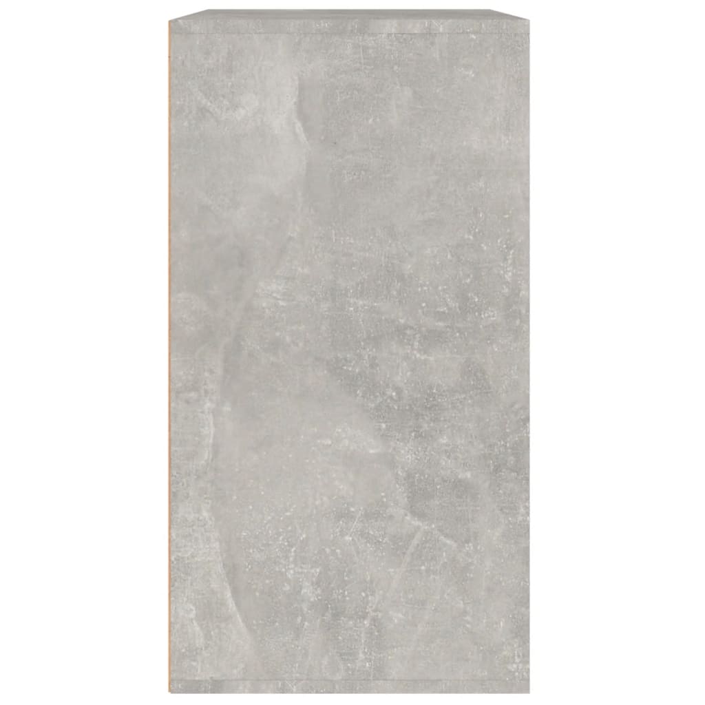 vidaXL Szafka na kosmetyki, betonowa szarość, 80x40x75 cm