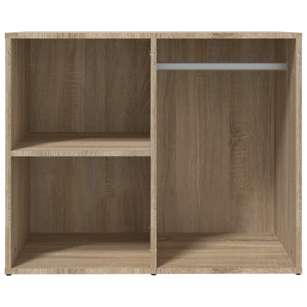 vidaXL Szafka, dąb sonoma, 80x40x65 cm, materiał drewnopochodny