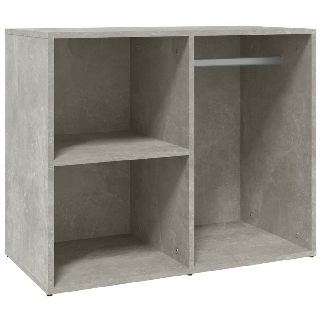 vidaXL Szafka, szarość betonu, 80x40x65 cm, materiał drewnopochodny