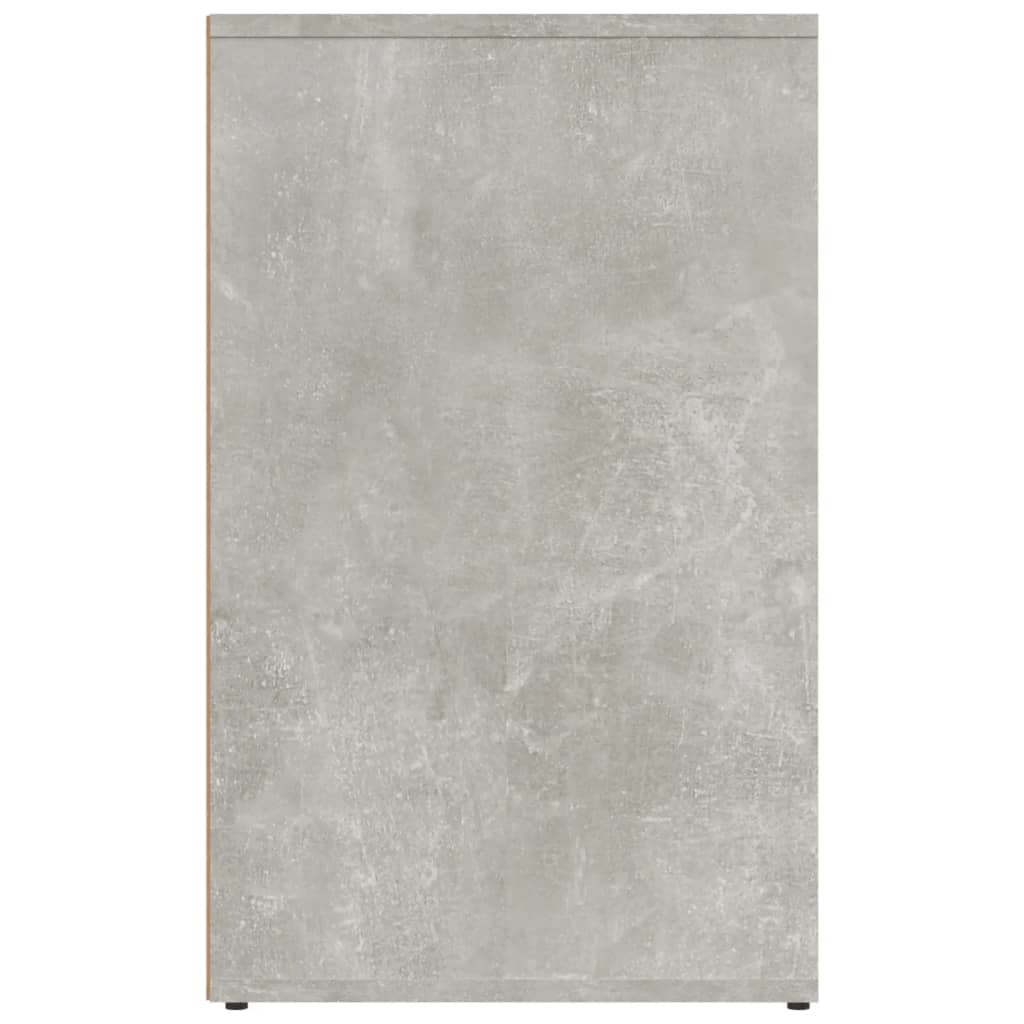 vidaXL Szafka, szarość betonu, 80x40x65 cm, materiał drewnopochodny