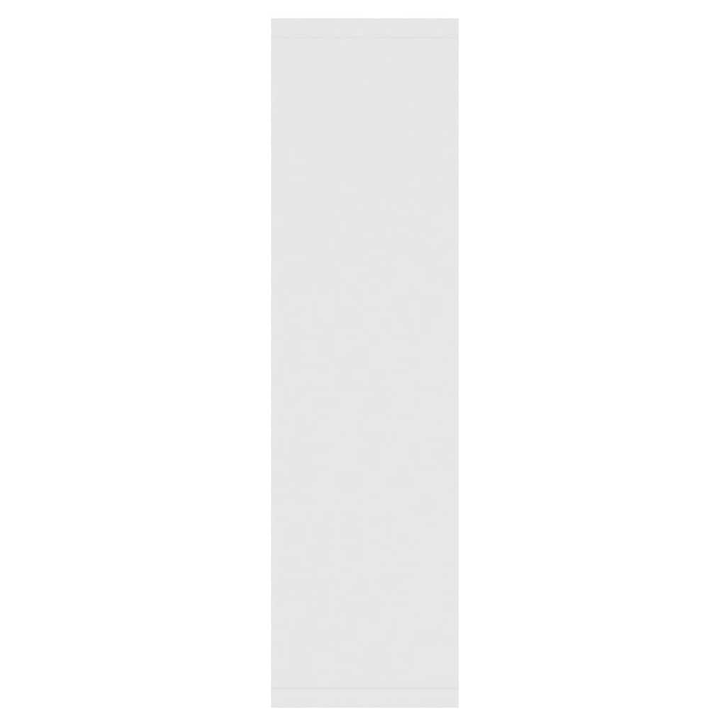 vidaXL Szafka z lustrem i oświetleniem LED, biała, 76x15x55 cm