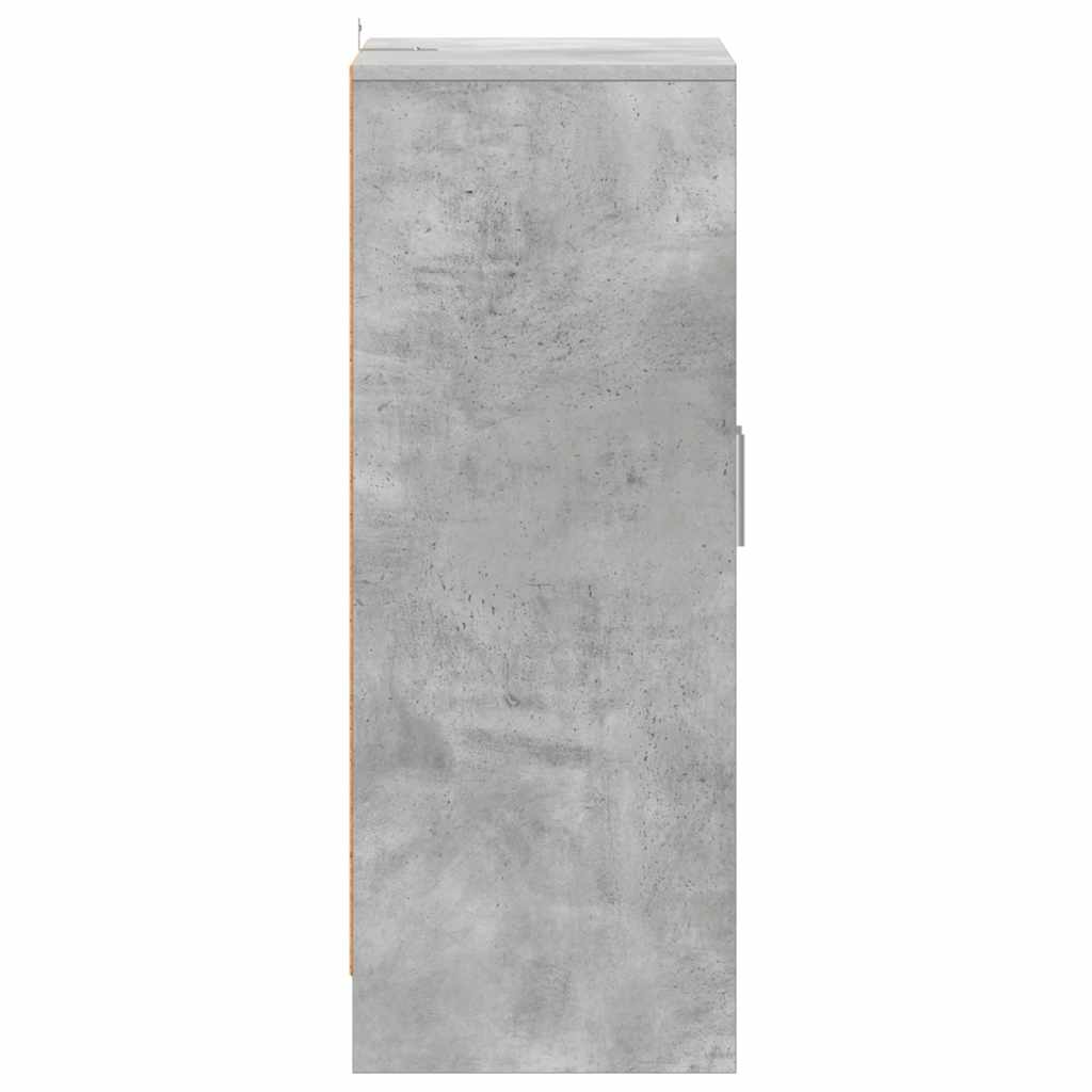 vidaXL Szafka na buty, szarość betonu, 60x35x92 cm