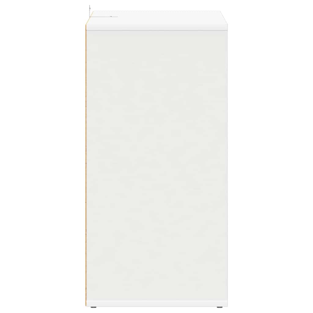 vidaXL Szafka na buty, biała, 60x35x70 cm, materiał drewnopochodny