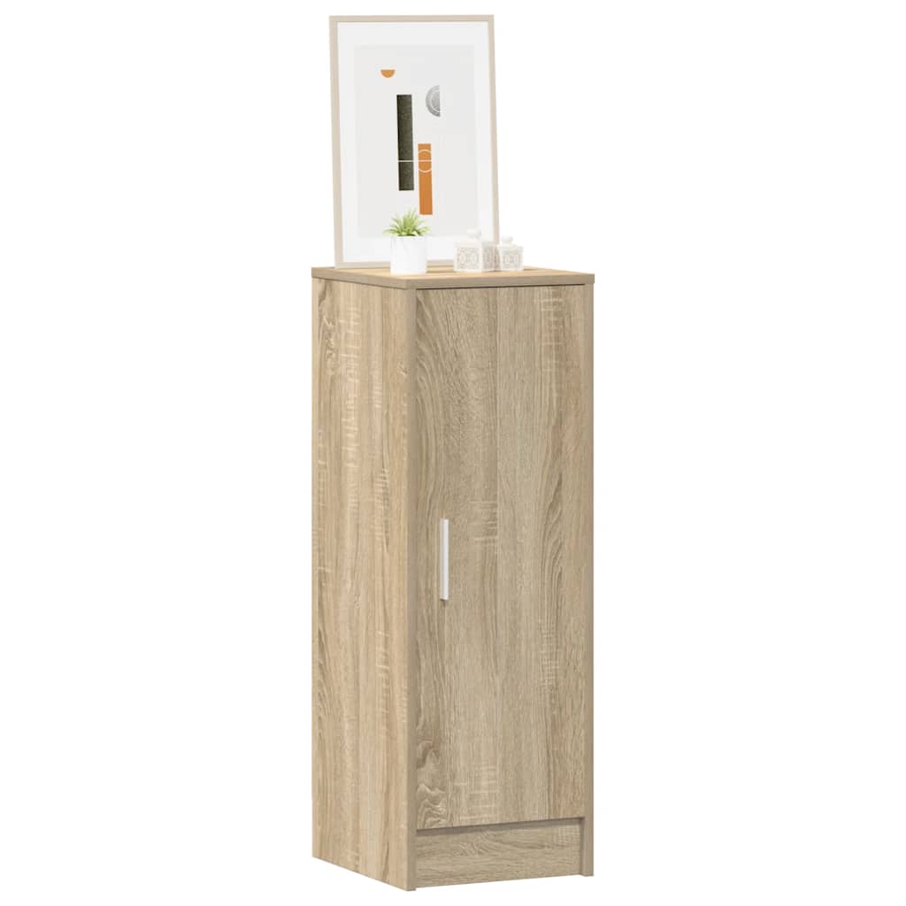 vidaXL Szafka na buty, dąb sonoma 32x35x92 cm, materiał drewnopochodny