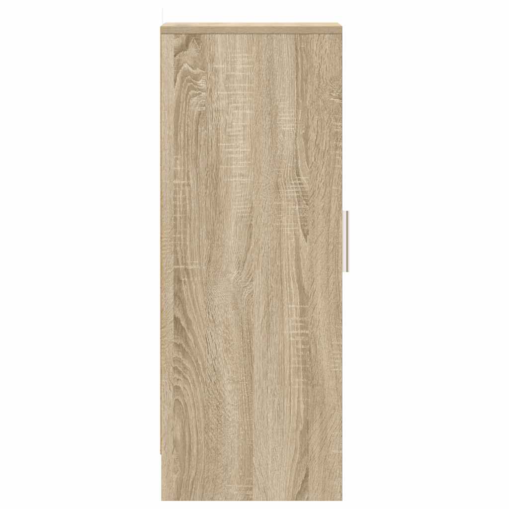 vidaXL Szafka na buty, dąb sonoma 32x35x92 cm, materiał drewnopochodny