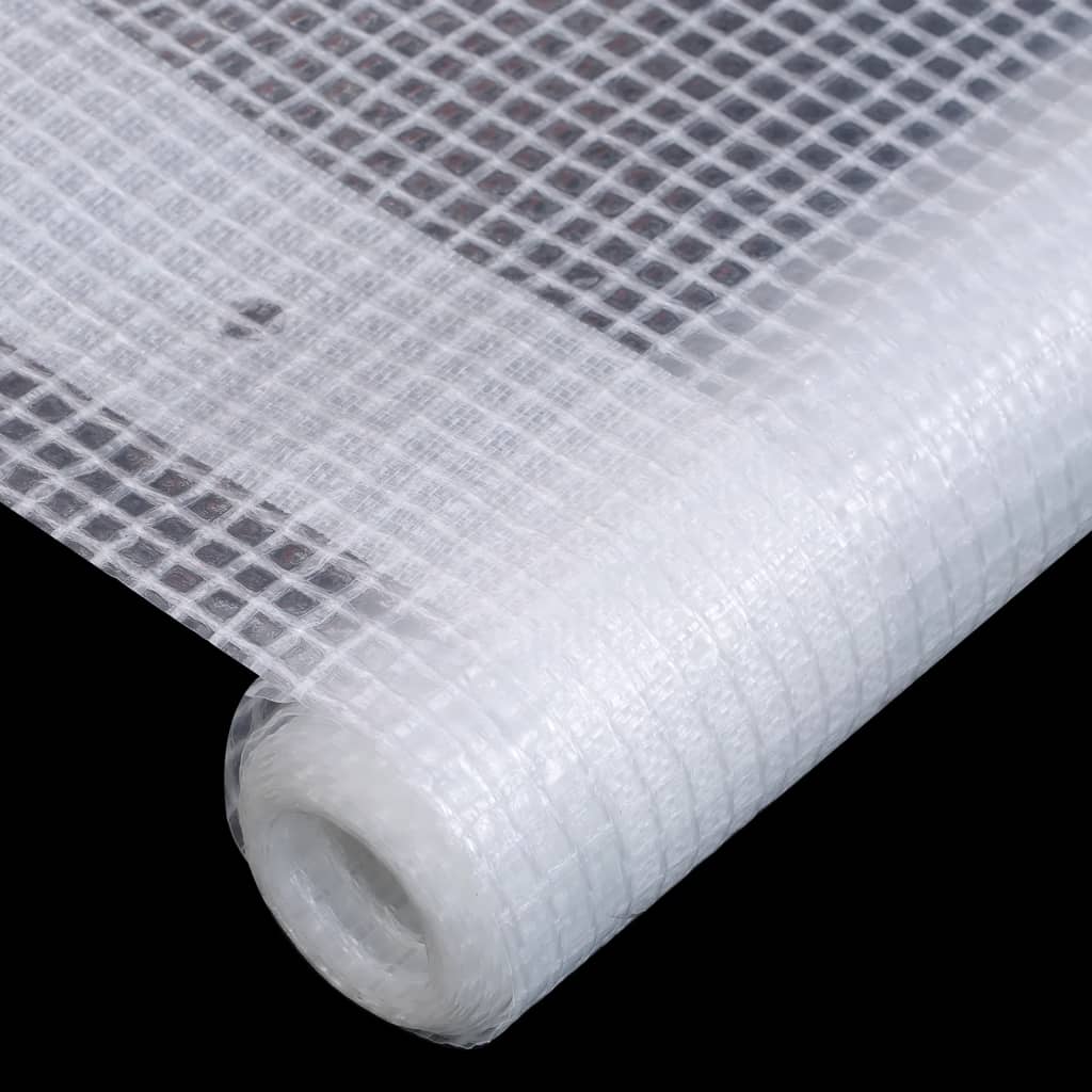 vidaXL Plandeki Leno, 2 szt., 260 g/m², 1,5 x 20 m, białe