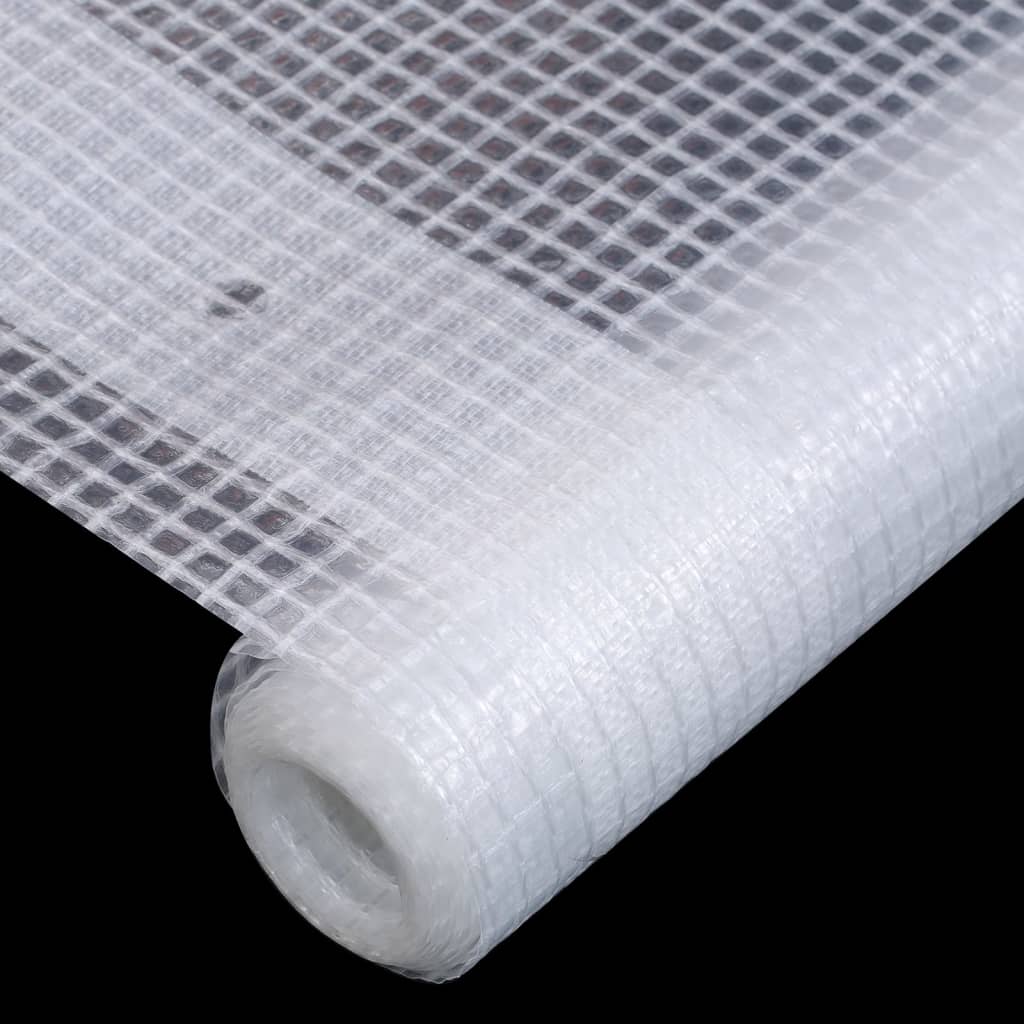vidaXL Plandeki Leno, 2 szt., 260 g/m², 2x4 m, białe