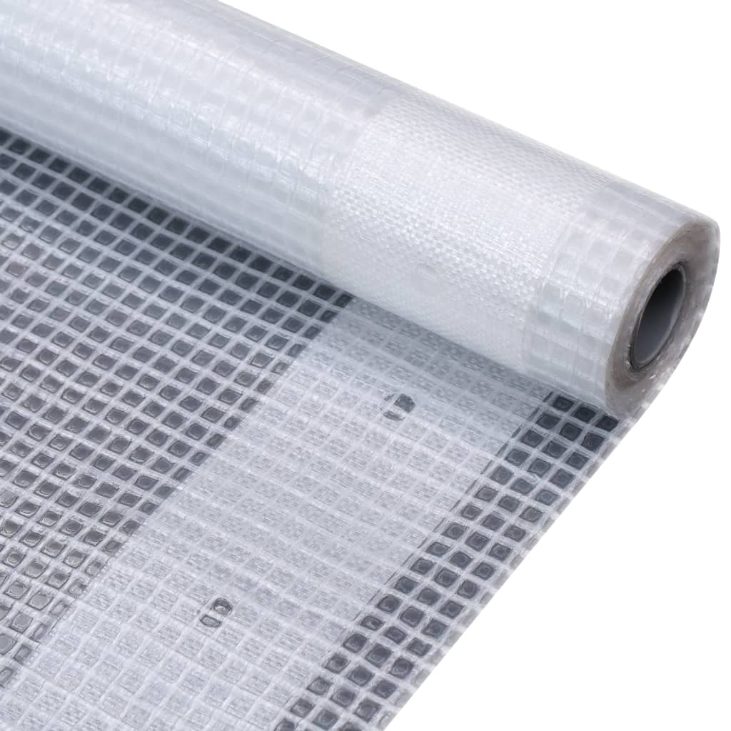 vidaXL Plandeki Leno, 2 szt., 260 g/m², 3x3 m, białe