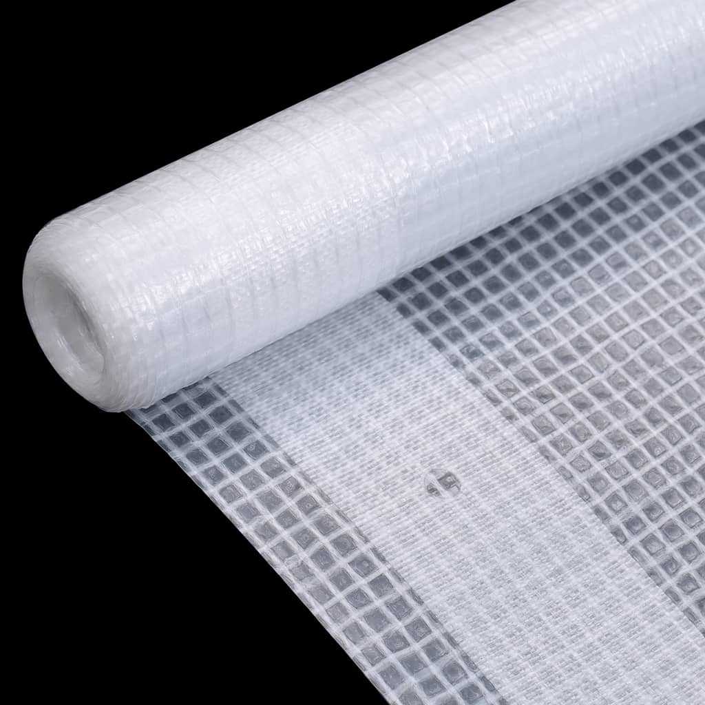 vidaXL Plandeki Leno, 2 szt., 260 g/m², 4x4 m, białe