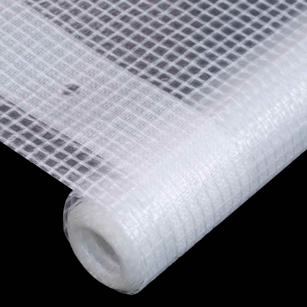 vidaXL Plandeki Leno, 2 szt., 260 g/m², 4x10 m, białe