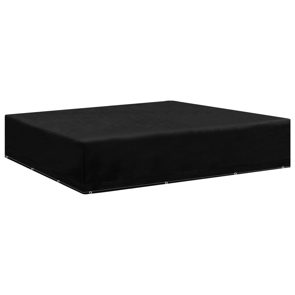 vidaXL Pokrowce na meble ogrodowe, 2 szt., 12 oczek, 250x250x70 cm