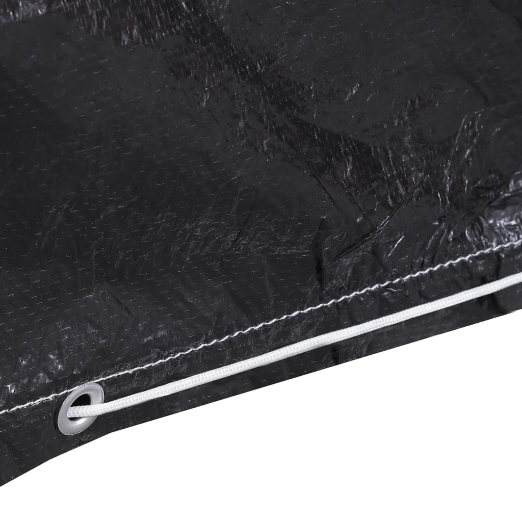 vidaXL Pokrowce na meble i grill, 2 szt., 6 oczek, 180x80x125 cm
