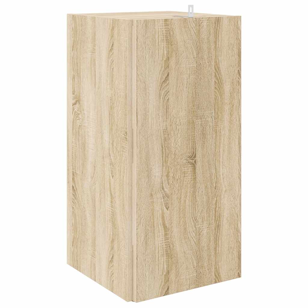 vidaXL Szafka narożna, dąb sonoma 33x33x67 cm, materiał drewnopochodny