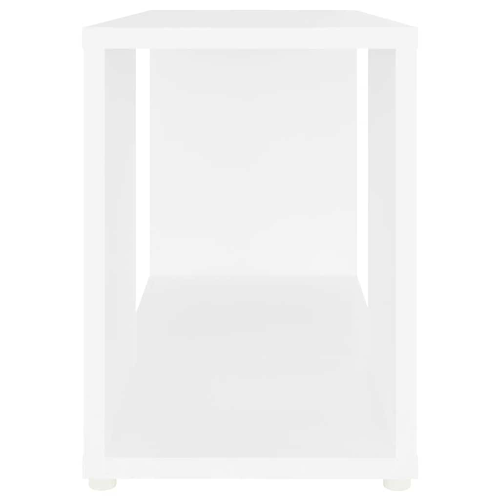 vidaXL Szafka pod TV, biała, 60x24x32 cm, materiał drewnopochodny