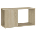 vidaXL Szafka pod TV, dąb sonoma, 60x24x32 cm, materiał drewnopochodny