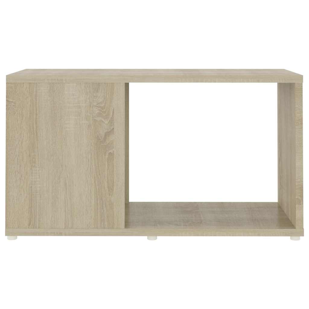 vidaXL Szafka pod TV, dąb sonoma, 60x24x32 cm, materiał drewnopochodny