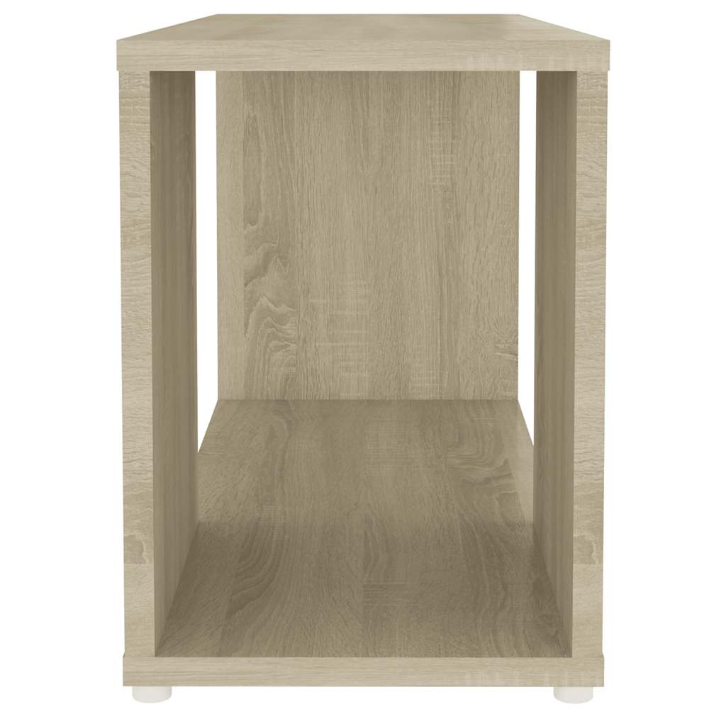 vidaXL Szafka pod TV, dąb sonoma, 60x24x32 cm, materiał drewnopochodny