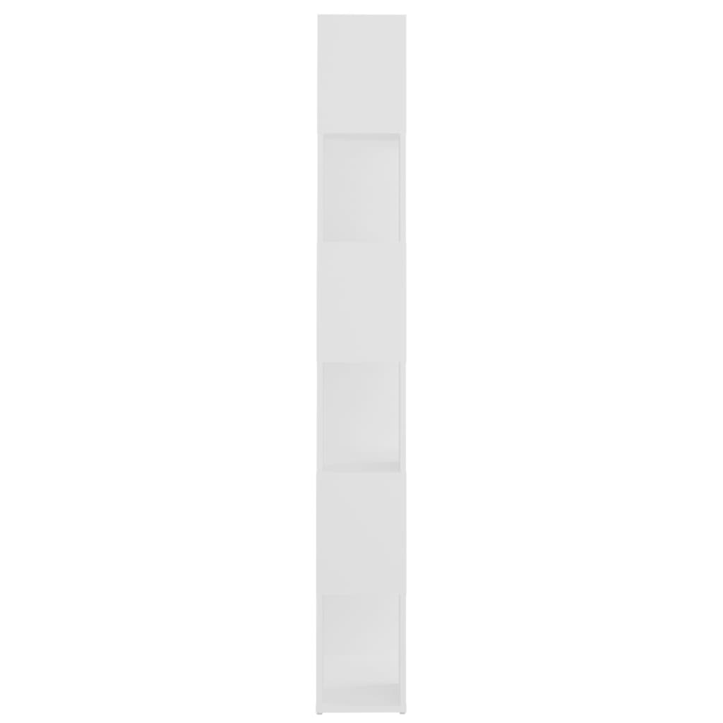 vidaXL Regał na książki/przegroda, biały, 60x24x186 cm