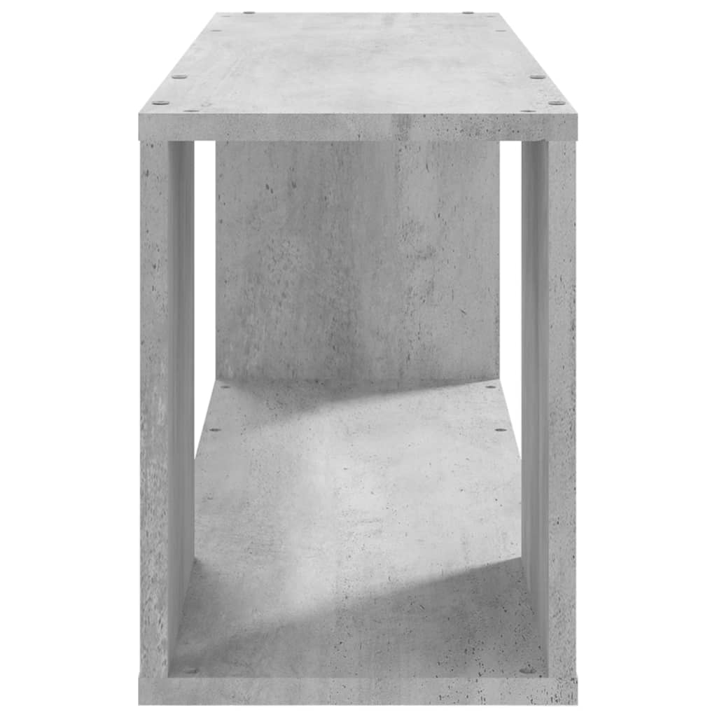 vidaXL Szafka pod telewizor, szarość betonu, 80x24x32 cm