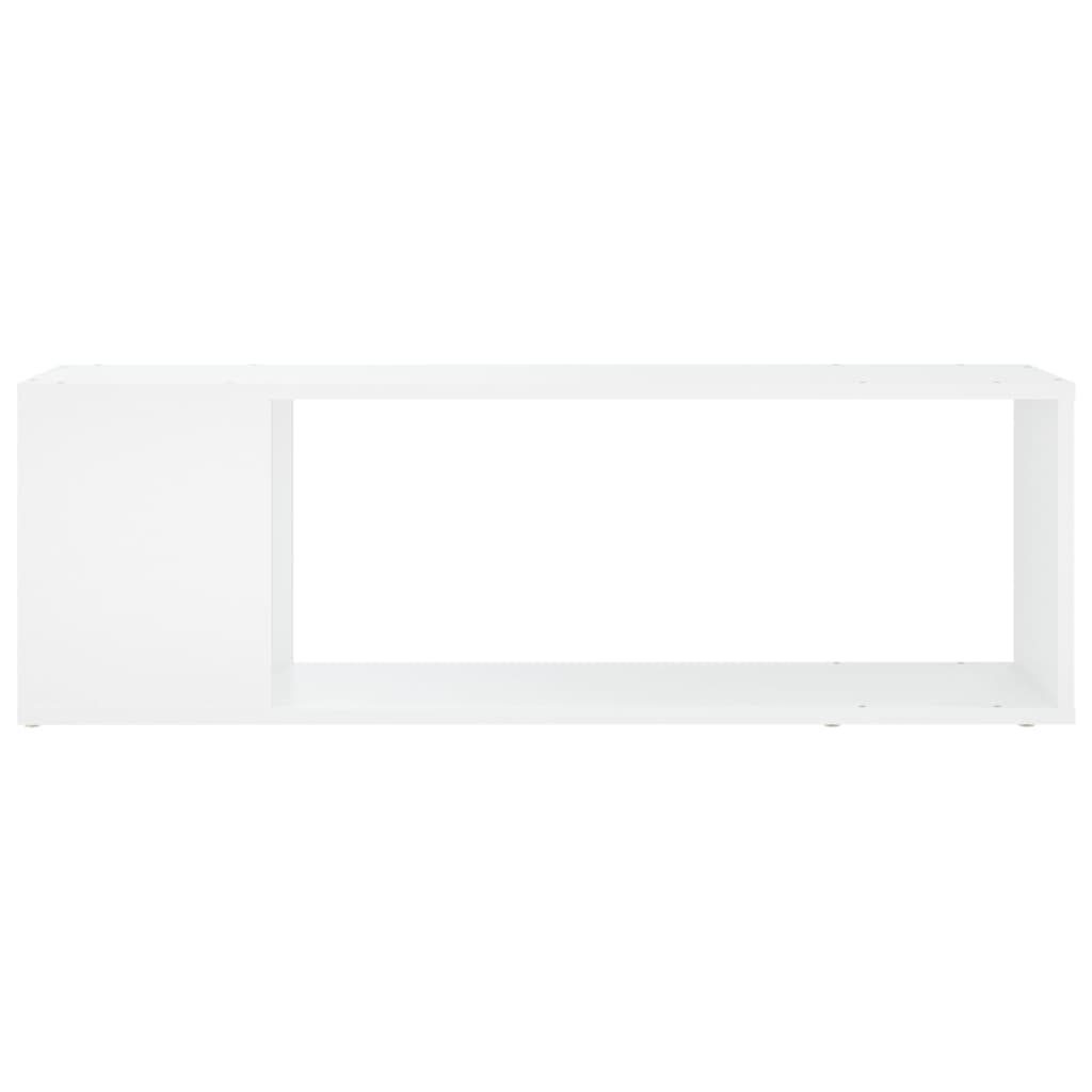 vidaXL Szafka pod TV, biała, 100x24x32 cm, materiał drewnopochodny