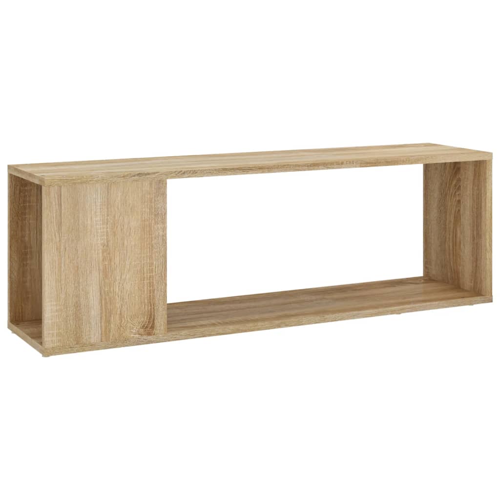 vidaXL Szafka pod TV, dąb sonoma 100x24x32 cm, materiał drewnopochodny