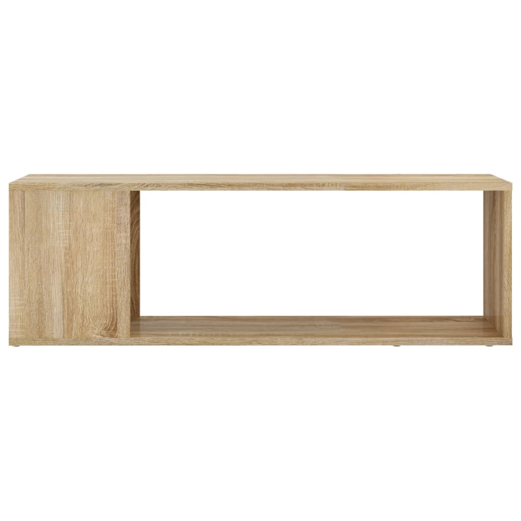 vidaXL Szafka pod TV, dąb sonoma 100x24x32 cm, materiał drewnopochodny