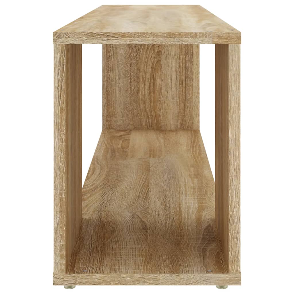 vidaXL Szafka pod TV, dąb sonoma 100x24x32 cm, materiał drewnopochodny