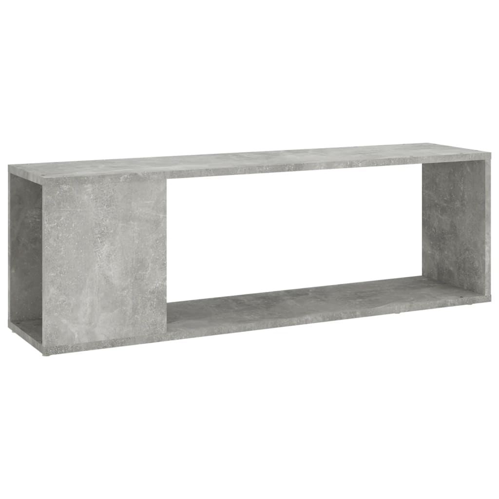 vidaXL Szafka pod TV, szarość betonu, 100x24x32 cm