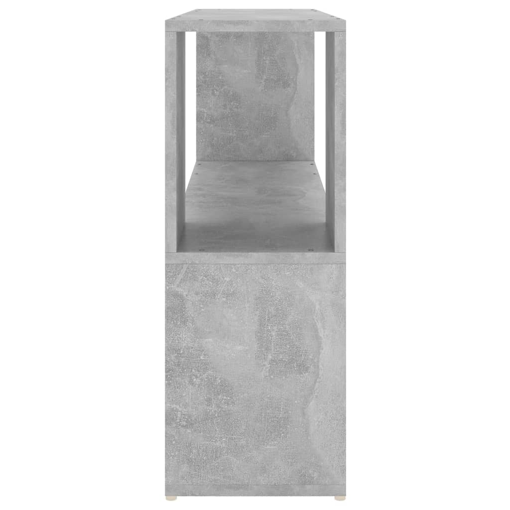 vidaXL Regał na książki, betonowy szary, 100x24x63 cm