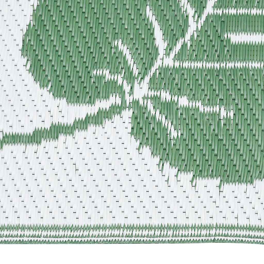 vidaXL Dywan zewnętrzny, ARAKIL zielony, 160 x 230 cm, PP