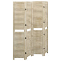 vidaXL Parawan 4-panelowy, 140x165 cm, lite drewno paulownia