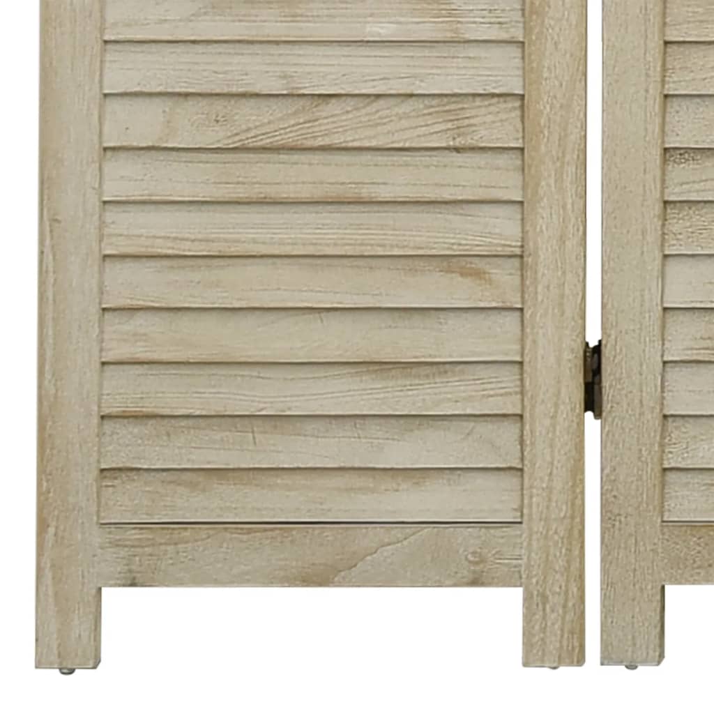 vidaXL Parawan pokojowy, 5-panelowy, 175x165 cm, drewno paulowni